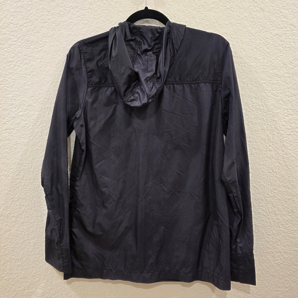 Nike 6.0 Mens Hooded Windbreaker Jacket Navy Blue Utility Cargo Pocket Small - Picture 4 of 13